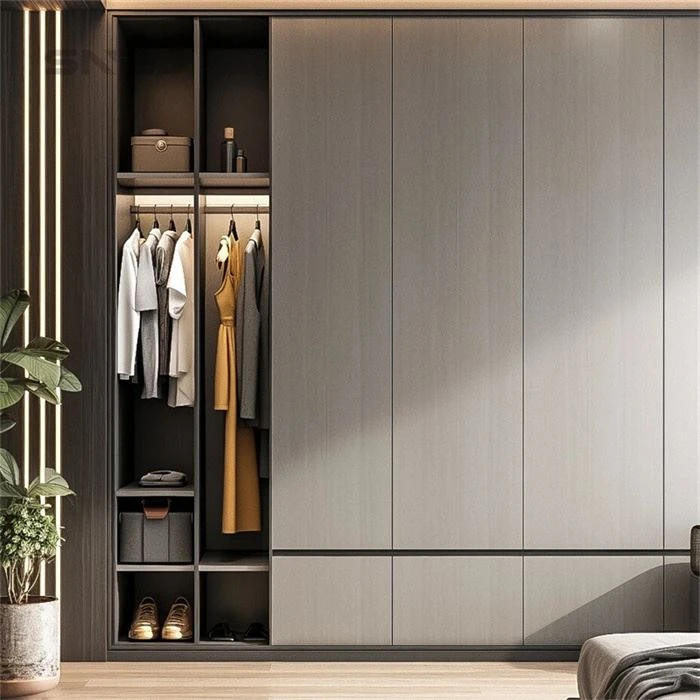 Solutions de stockage de garde-robe ouvertes